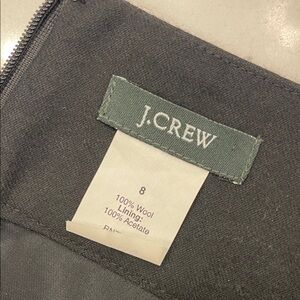J. Crew Black A-Line Skirt
